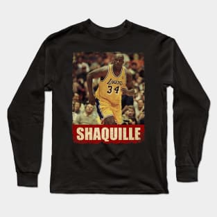 Shaquille O'neal - RETRO STYLE Long Sleeve T-Shirt